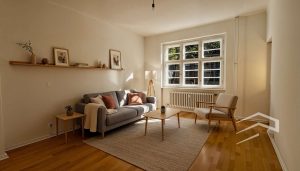 Wohnzimmer - (KI generiert)