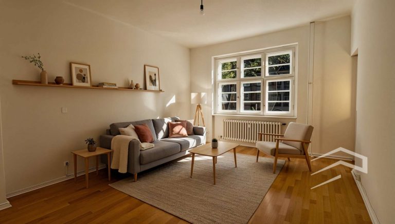 Wohnzimmer - (KI generiert)