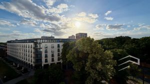 Ausblick Schlafzimmer