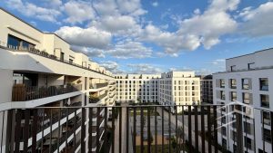 Ausblick Balkon