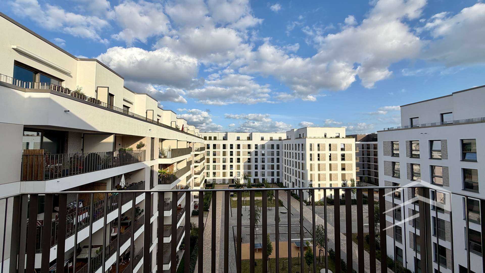 Ausblick Balkon